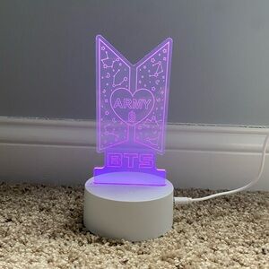BTS ARMY Symbol 7 Color Changing Light